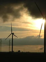 Éolienne à Charrat